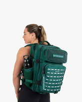 LARGE GYM BACKPACK BUILT FOR ATHLETES FOREST GREEN